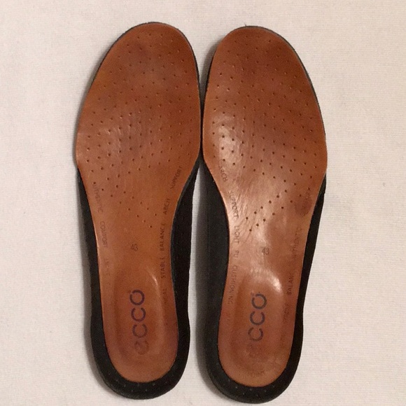 Men’s ECCO Brown Lace Ups sz 9-1/2 - Picture 10 of 12